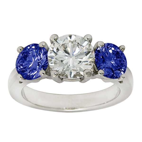 3 Stone / Color Stone Rings (13)